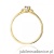 Pierścionek W0614 Tanzanit 0,15ct żółte złoto