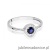 Pierścionek W0616 Szafir 0,30ct białe złoto