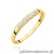 Pierścionek W0619 z diamentami żółte złoto