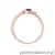 Pierścionek W0620 Czarny Diament 0,12ct różowe złoto