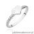 Pierścionek W0637 Diament 0,01ct białe złoto