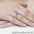 Pierścionek W079 Topaz 1,10ct białe złoto