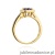 Pierścionek W403 Ametyst 0,50ct żółte złoto