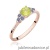 Pierścionek W451 Oliwin 0,60ct różowe złoto