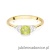 Pierścionek W451 Oliwin 0,60ct żółte złoto