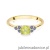 Pierścionek W451 Oliwin 0,60ct żółte złoto