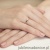 Pierścionek W229 Diament 0,08ct żółte złoto