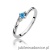 Pierścionek W346 Topaz 0,15ct białe złoto