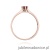 Pierścionek W222 Rubin 0,15ct różowe złoto