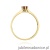 Pierścionek W222 Rubin 0,15ct żółte złoto