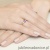 Pierścionek W264 Ametyst 0,40ct żółte złoto