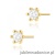 Kolczyki K0222 Diament 2 x 0,30ct żółte złoto