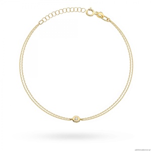 Bransoletka B038 z diamentem