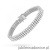 Bransoletka B0035 z diamentami laboratoryjnymi białe złoto