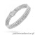 Bransoletka B0036 z diamentami laboratoryjnymi białe złoto
