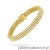Bransoletka B0035 z diamentami laboratoryjnymi żółte złoto