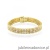 Bransoletka B0036 z diamentami laboratoryjnymi żółte złoto