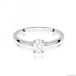 Pierścionek W0581 Diament 0,30ct białe złoto