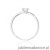 Pierścionek W0586 Diament 0,15ct białe złoto