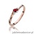 Pierścionek W346 Rubin 0,15ct różowe złoto