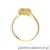 Pierścionek W0572 Cytryn 0,50ct żółte złoto