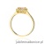 Pierścionek W0572 Morganit 0,40ct żółte złoto