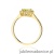 Pierścionek W0572 Oliwin 0,60ct żółte złoto