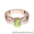 Pierścionek W014 Oliwin 0,60ct różowe złoto