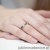 Pierścionek W055 Diament 0,08ct różowe złoto