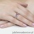 Pierścionek W079 Różowy Topaz 1,10ct białe złoto