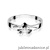 Pierścionek W155 Diament 0,23ct białe złoto
