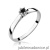 Pierścionek W222 Czarny Diament 0,12ct białe złoto