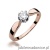 Pierścionek W228 Diament 0,50ct różowe złoto