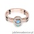 Pierścionek W238 Topaz 0,15ct różowe złoto