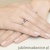 Pierścionek W264 Ametyst 0,40ct białe złoto
