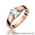 Pierścionek W320 Diament 0,50ct różowe złoto