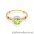 Pierścionek W538 Oliwin 0,90ct żółte złoto