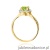 Pierścionek W538 Oliwin 0,90ct żółte złoto