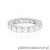 Pierścionek W0516 z diamentami białe złoto
