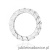 Pierścionek W0516 z diamentami białe złoto