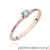 Pierścionek W0614 Topaz 0,15ct różowe złoto