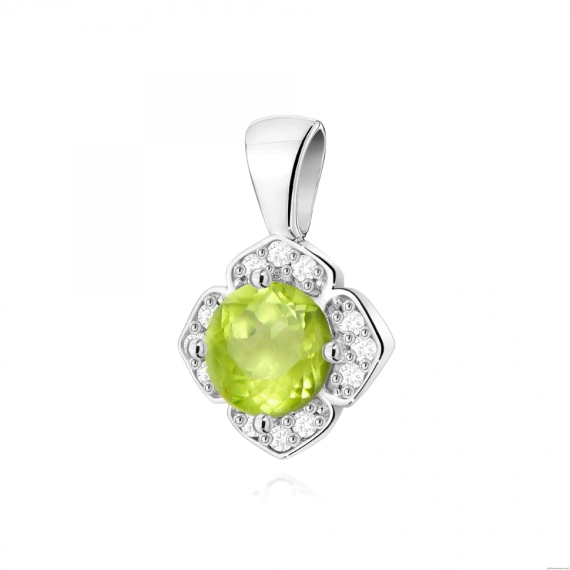 Zawieszka Z0571 Oliwin 0,60ct białe złoto