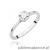 Pierścionek W0560 Diament 0.10ct białe złoto