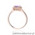Pierścionek W0572 Ametyst 0,50ct różowe złoto