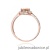 Pierścionek W0603 Morganit 0,40ct różowe złoto