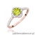 Pierścionek W0603 Oliwin 0,60ct różowe złoto