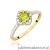 Pierścionek W0603 Oliwin 0,60ct żółte złoto