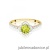 Pierścionek W0603 Oliwin 0,60ct żółte złoto