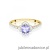 Pierścionek W0603 Tanzanit 0,50ct żółte złoto