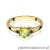 Pierścionek W0076 Oliwin 0,60ct żółte złoto z czarnymi diamentami